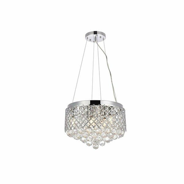 Cling 16 in. Tully 6 Lights Pendant in Chrome CL2961613